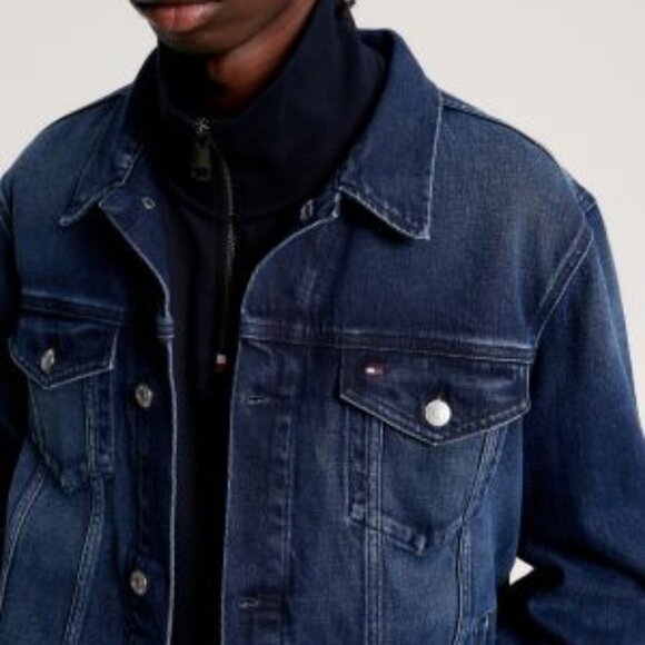 Tommy Hilfiger Denim Jacket Size L - Picture 1 of 13